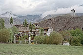 Ladakh - Alchi village, traditional houses